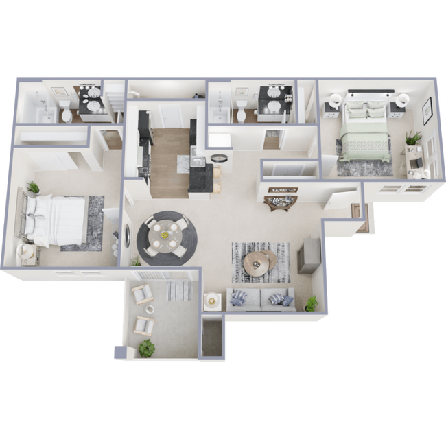 Apricot Blossom 206 floor plan